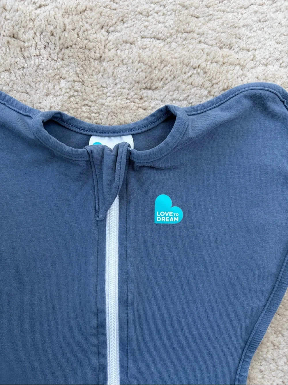 Love To Dream Blue Swaddle Up Size Small, 0-3 Months, 1.0 TOG
